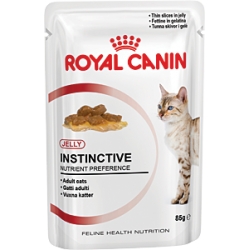РОЯЛ КАНИН пауч для кошек кусочки в желе (от 1 года) 85 гр. Инстинктив 12 (RC Instinctive 12)